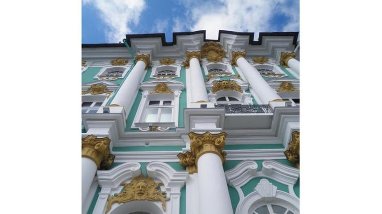 Fassade der Ermitage