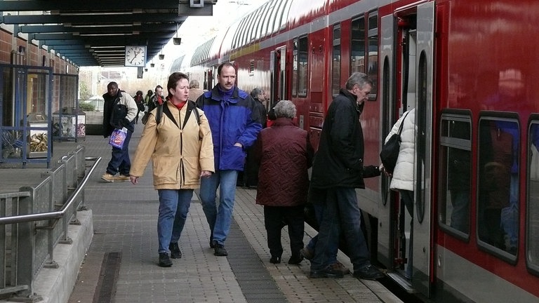 Eindrücke des neuen Rollmaterials auf der Schwarzwaldbahn.