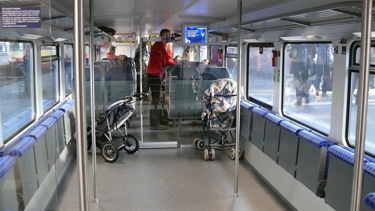 Eindrücke des neuen Rollmaterials auf der Schwarzwaldbahn.