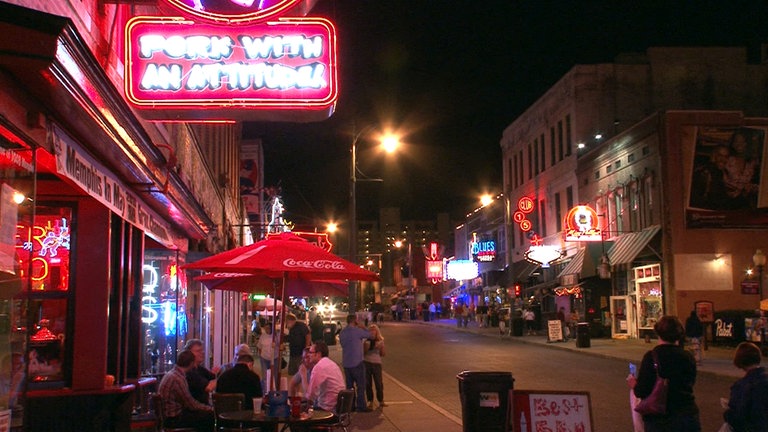 Beale Street in Memphis