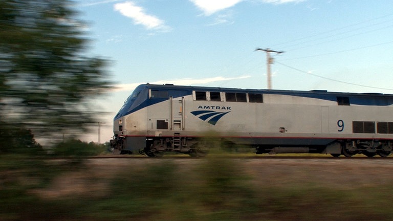 Parallelfahrt hinter Memphis