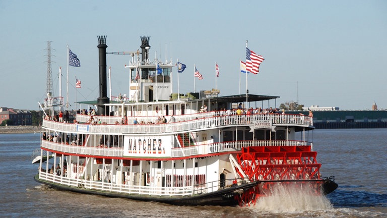 Mississippidampfer in New Orleans