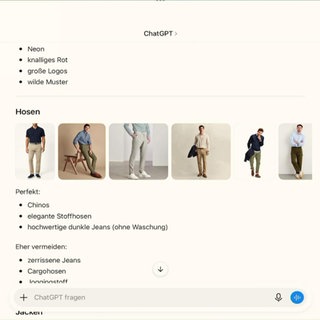 Modeberatung einer KI