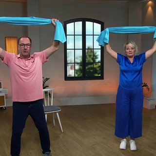 5-Minuten-Fitness im Kaffee oder Tee Studio
