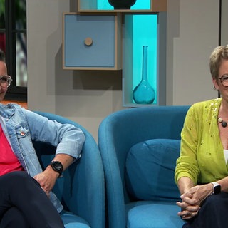 Ilona Helb und Gabi Vogt als Gäste im Studio