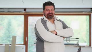 Domenico ist eigenständiger Handwerker.