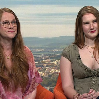 Christine Lipic und Tochter Analena
