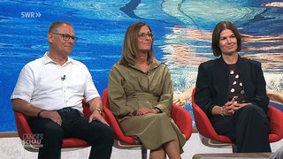 Thorsten Zebisch, Marion Schwab und Bille Scherzinger im Studio