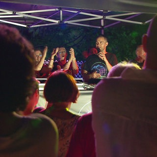 Die Sportjugend des DJK organisierte ein Open-Air-Festival in Dossenheim.