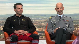 Die Heli-Retter Jens Jasper und Dirk Hornig