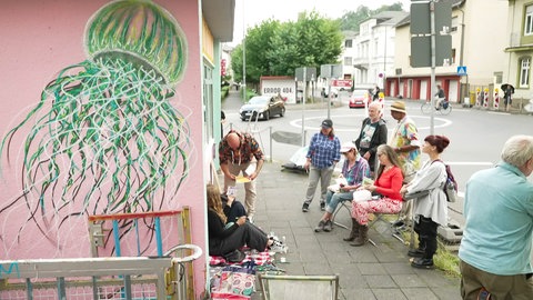 Ein Sommer lang bunt: Das Kunstbüdsche in Lahnstein