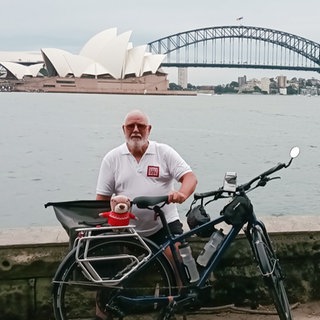 71-Jähriger aus Bingen umrundet mit dem Fahrrad Australien