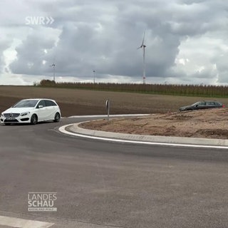 Verkehrskreisel in Wörrstadt