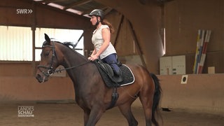 Anna-Katharina Thiel-Albus auf einem Pferd
