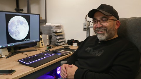 So sah Astrofotograf Mehmet den Super-Vollmond