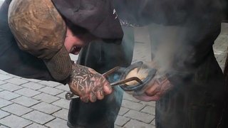 Unterwegs mit Hufschmied Markus Ax