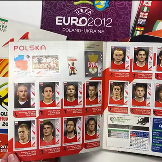 Fussball-Stickerheftchen