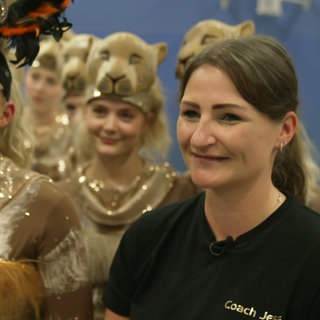Preisgekrönt: Die Showtanzgruppe des TSV Rhein-Nahe Stromberg um Trainerin Jessica Beck