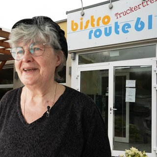 Andrea Krämer, Betreiberin des Bistro Route 61 in NiederzissenEifel