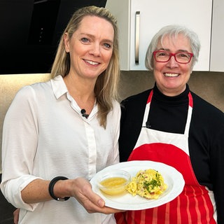 Susanne Nett kocht zusammen mit Mary Hemmerling.
