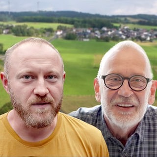 Landarzt Wolfram Gläsener (r.) und sein Nachfolger Philipp Kratz