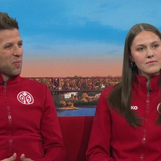 Nicola Roos und Christian Heintz