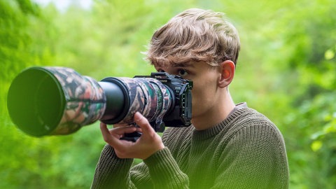 Naturfilmer und Fotograf Tristan von Keitz