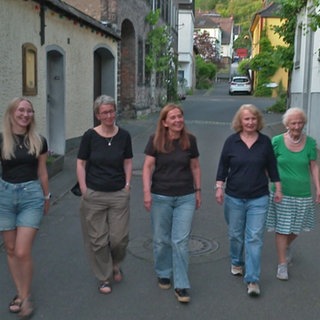 Die fünf Weinköniginnen der Familie Boden-Marunga