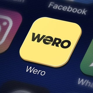 Wero-App auf einem Smartphone