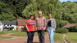 Drei, die gerne in Hirschthal leben