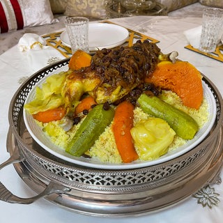 Couscous mit Hähnchen