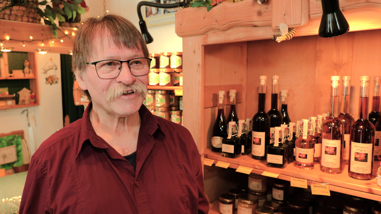 Hobbyimker Hans Schmahl