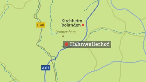 Hahnweilerhof - Karte