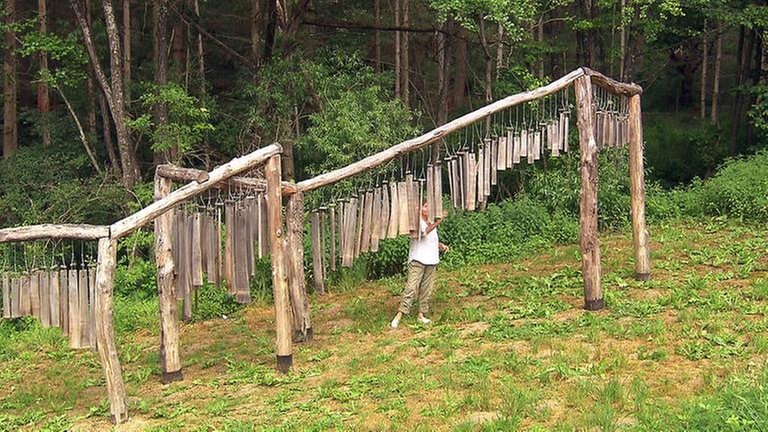 Installation am Skulpturenweg