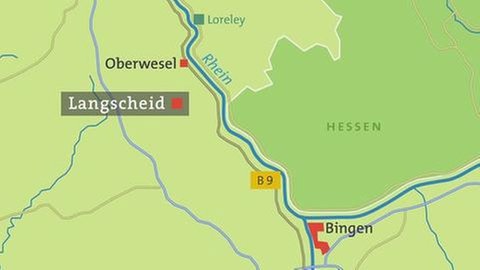 Langscheid - Karte