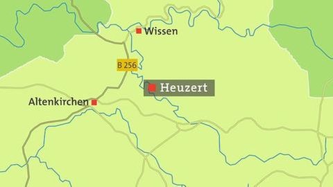 Karte von Heuzert