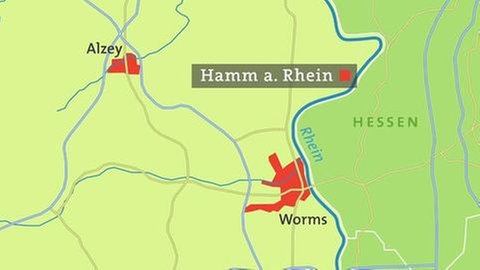 Hamm Karte