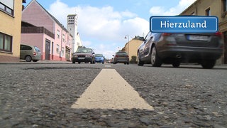 Die Trierer Straße in Igel
