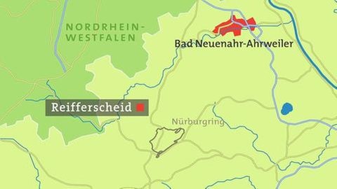 Karte Reifferscheid