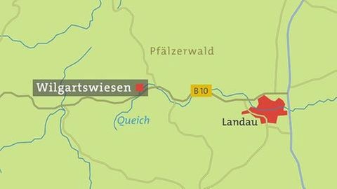 Karte von Wilgartswiesen