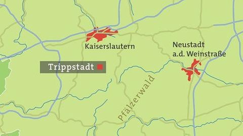 Karte von Trippstadt