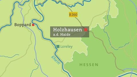 Karte von Holzhausen