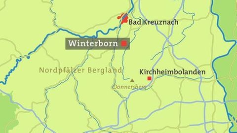 Winterborn Karte