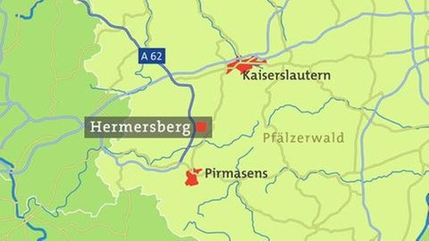 Karte Hermersberg