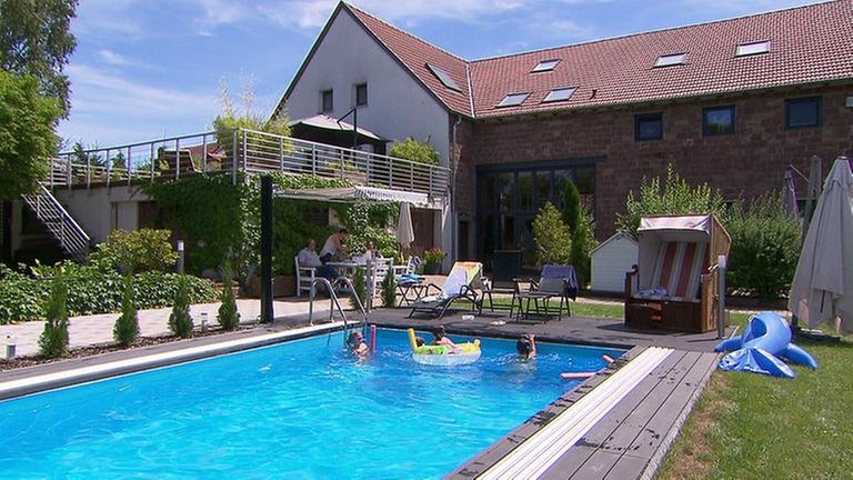 umgebauter Bauernhof