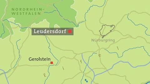 Karte Leudersdorf