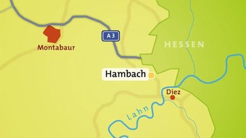 Hambach - Karte