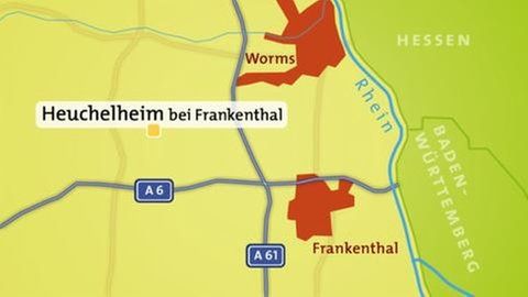 Heuchelheim - Karte