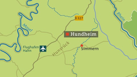 Hierzuland Hundheim Karte