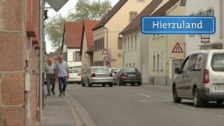 hierzuland schild winzerstraße leiselheim